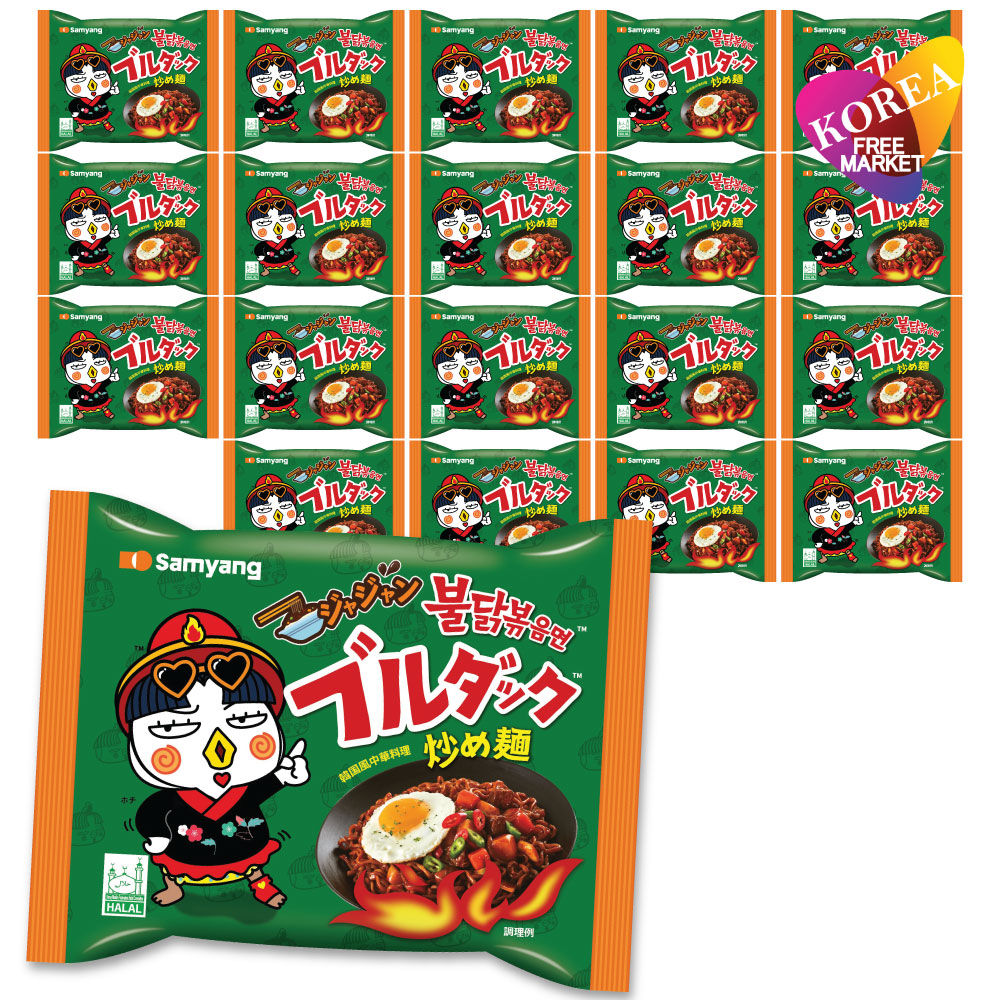 SAMYANG　激辛ブルダック炒め麺140ｇ×8袋 楽天市場】三養 ジャジャンブルダック炒め麺 140g 8袋セット