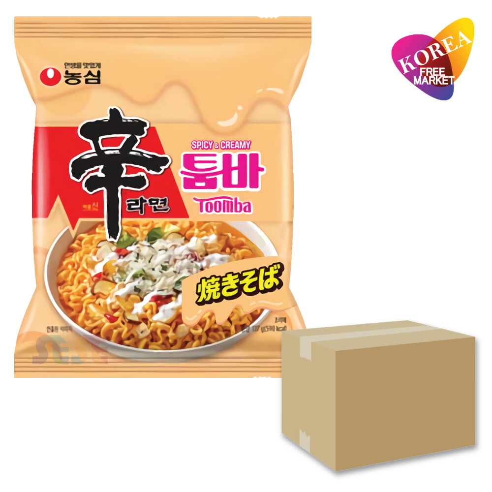 楽天市場】送料無料 農心 辛ラーメン焼きそば Spicy Creamy