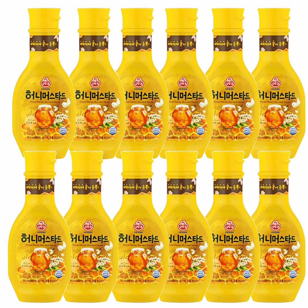 オットギ ハニーマスタードソース 265g  X 12本 箱売り / 韓国食品 韓国ソース オトギ ハニーマスタード チキンソース
