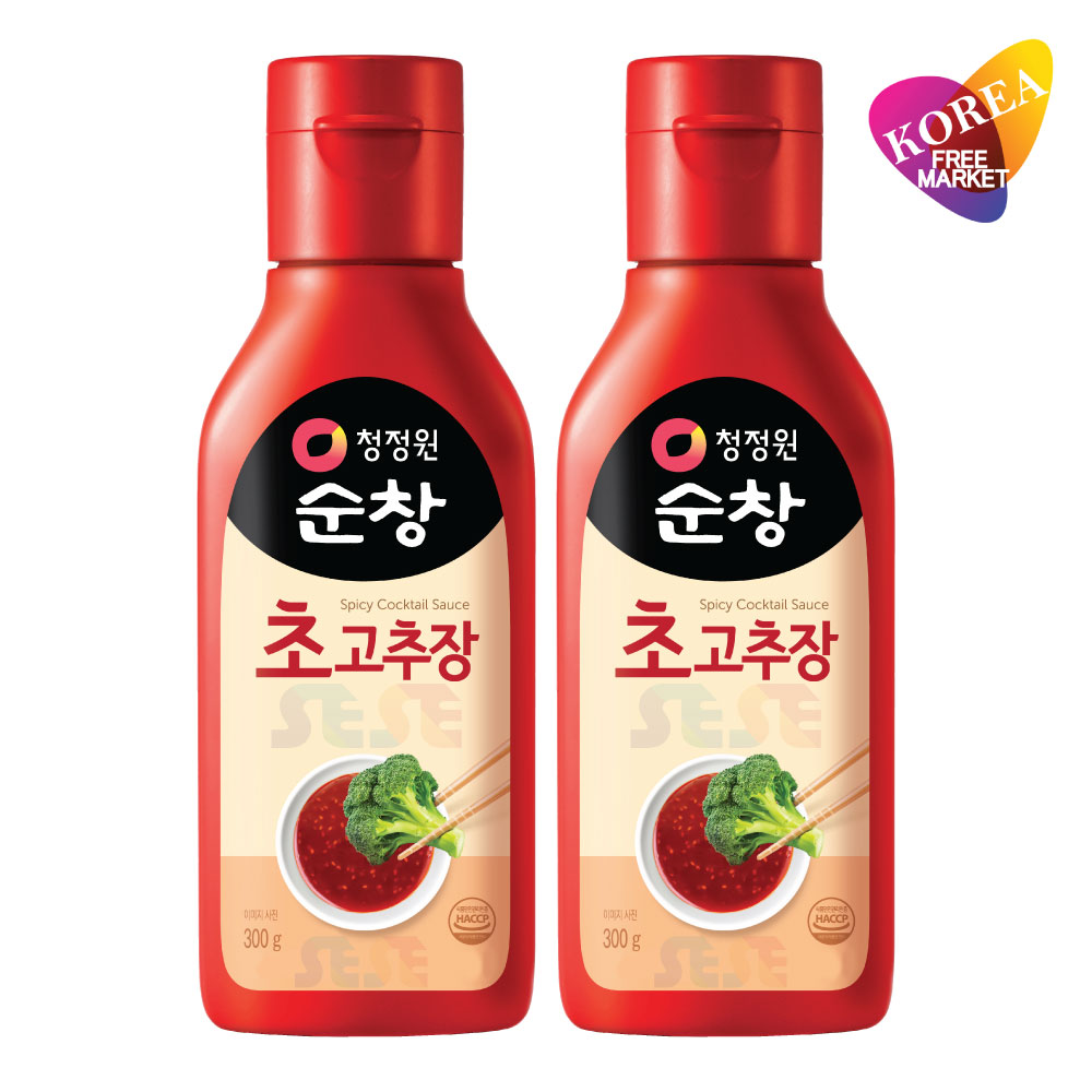 楽天市場】スンチャン 酢コチュジャン (チューブ) 300g 2個セット