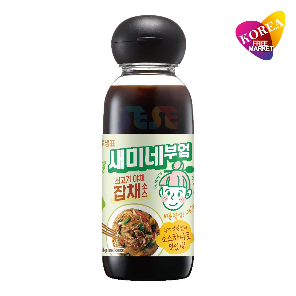 セミネキッチン チャプチェソース 300ml / センピョ 韓国 チャプチェのたれ 韓国風おでん炒めのたれ｜韓国フリーマー