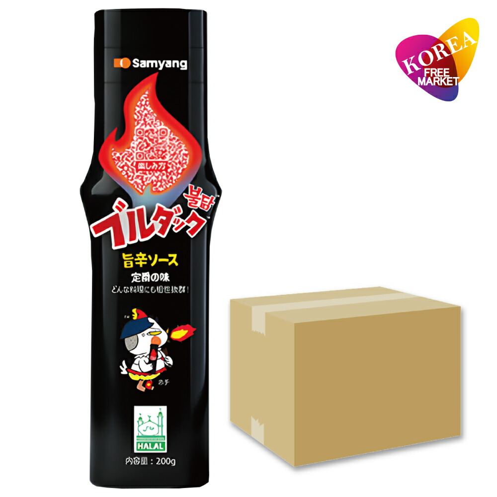 三養 ブルダック ソース オリジナル 200g × 24本 箱売り 1BOX ソース ぶるだっく ブルダック ブルタック 火鳥 韓国食品 輸入食品 韓国食材/韓国料理/激辛ソース/旨辛