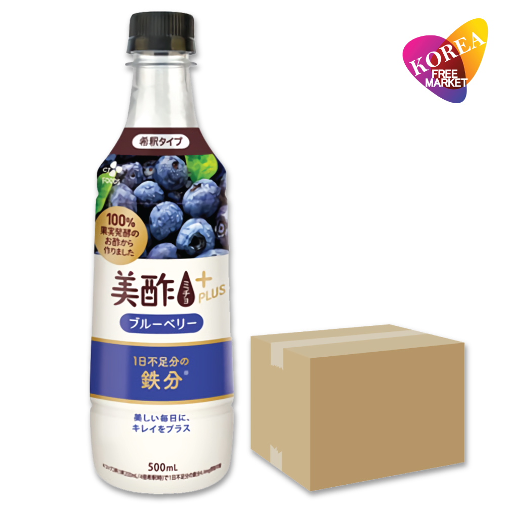 美酢　ミチョ　プラス　うめ　２４本セット Amazon.co.jp: CJジャパン 美酢(ミチョ)プラス うめ 500mlペット
