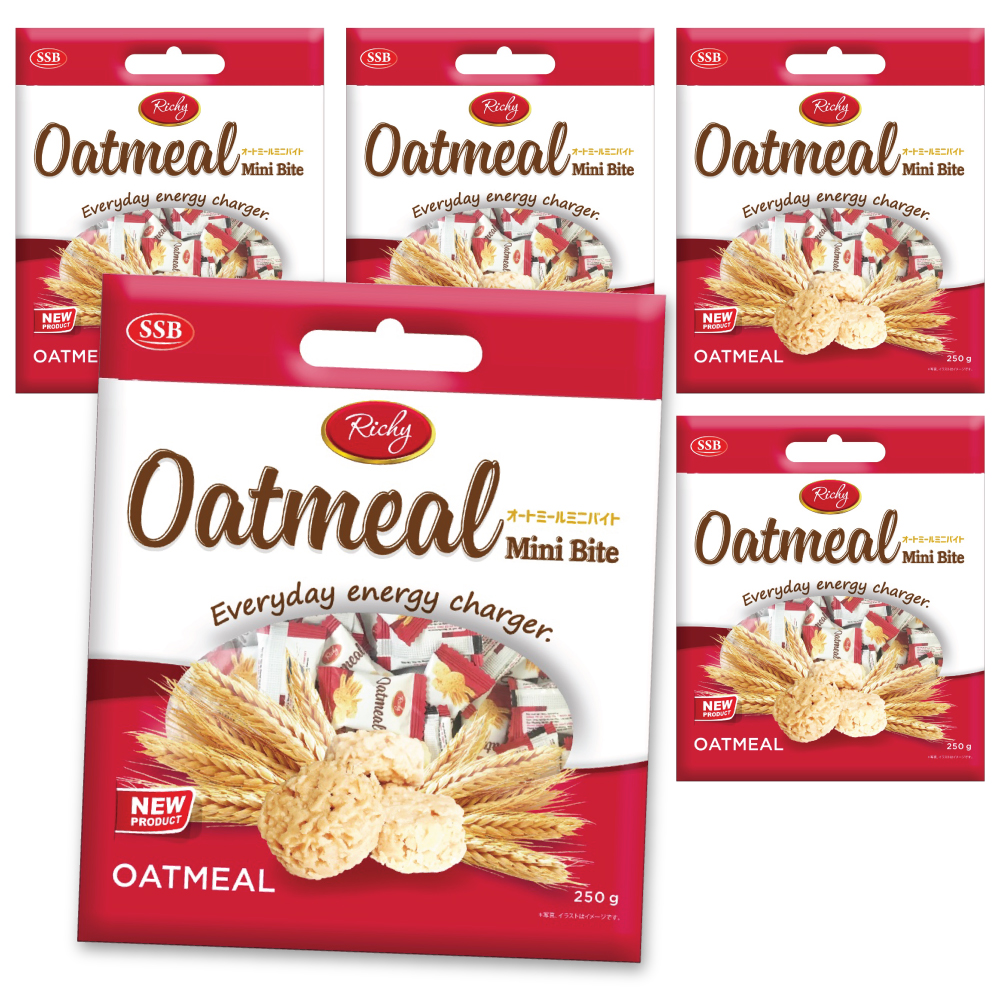 楽天市場】オートミール ミニバイト 250g X 5袋 oatmeal mini bite お 