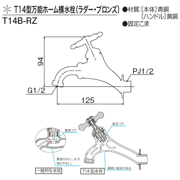 最も優遇 庭 ガーデニング水栓 蛇口 T14型万能ホーム横水栓 ラダー ブロンズ T14b Rz 送料無料 北海道 沖縄 離島を除く ガーデン 水栓 ハンドル おしゃれ 驚きの値段 New Test Die Reale Welt De