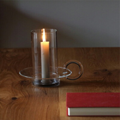 ferm LIVING キャンドルホルダー ガラス 北欧 キャンドルスタンド