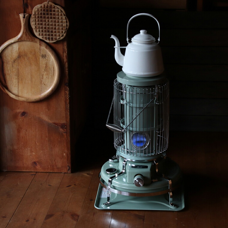 アラジン 石油ストーブ ブルーフレーム 【グリーン】 BF-3911(G