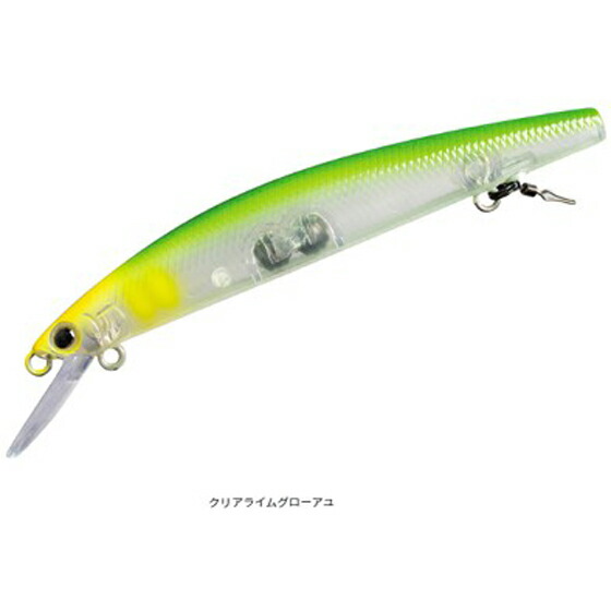 楽天市場】ダイワ アユイング ミノー(AYUING MINNOW) クリアナチュラル