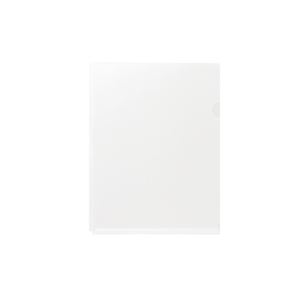 PLUS プラス マチ付クリアホルダー10P FL-183HO【×10セット】 【 セット販売 まとめ買い 割引 オフィス 文房具 文具 業務用 オフィス用品 】 文具 オフィス用品 ファイル クリアケース クリアファイル