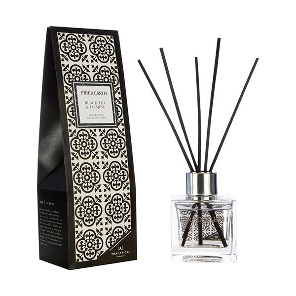 ワックスリリカルFIRED EARTH リードディフューザー ブラックティー＆ジャスミン 本体 100ml WLFE21031セット アロマ 芳香剤 消臭剤 芳香剤 消臭
