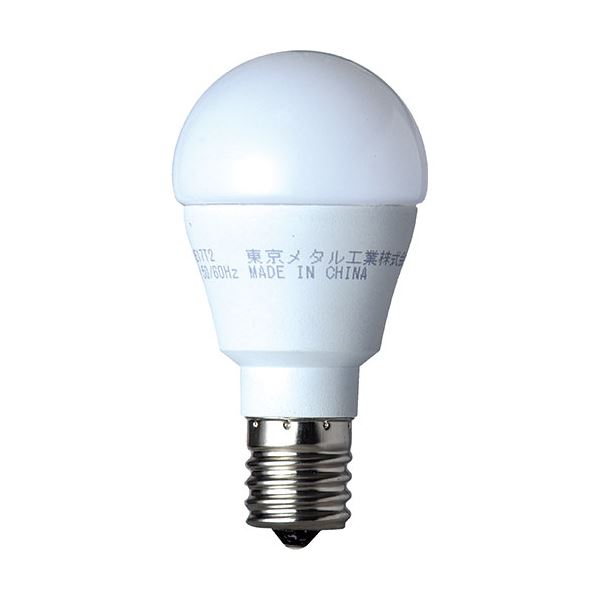 【5個セット】 東京メタル工業 LED電球 ミニクリプトン型 昼白色 40W相当 口金E17 調光可 LDA5ND40WE17T2X5 【 セット販売 まとめ買い 割引 】 家電 電球 LED電球