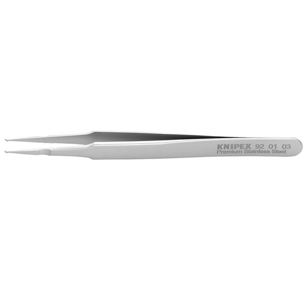 KNIPEX クニペックス 精密SMDピンセット 全長×幅×高さ120×10×11mm 9201-03 工事 DIY 工具 ピンセット