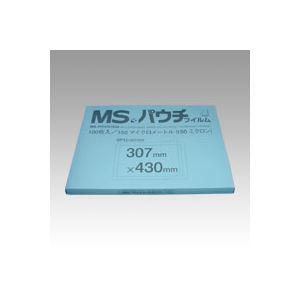 明光商会 MSパウチフィルム MP15-307430 100枚 文具 オフィス用品