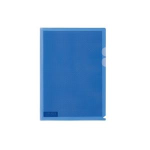 PLUS プラス カモフラージュホルダー FL-127CH-5P 青 5枚【×10セット】 【 セット販売 まとめ買い 割引 オフィス 文房具 文具 業務用 オフィス用品 】 文具 オフィス用品 ファイル クリアケース クリアファイル