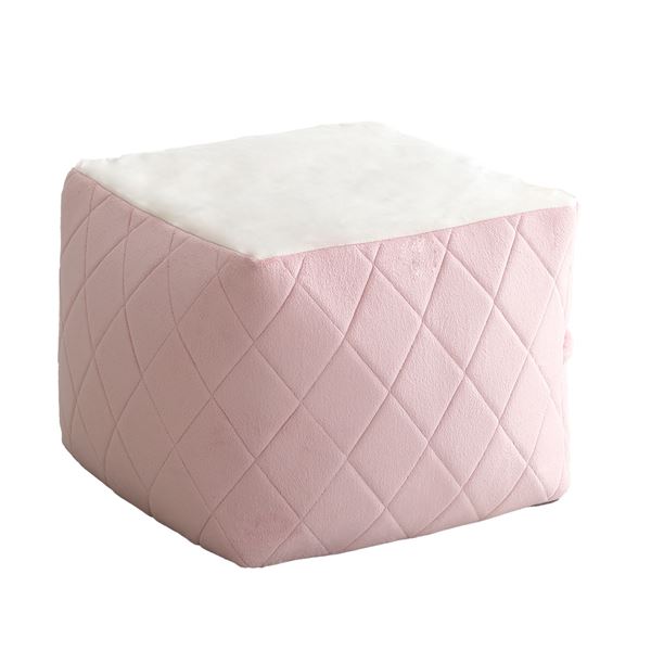 【楽天市場】ビーズクッション 約幅61cm 四角 Mサイズ ピンク 日本製 洗える カバー付 伸縮性 大人かわいいインテリア リビング