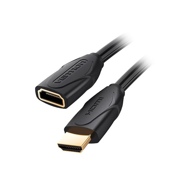 【5本セット】 VENTION HDMI 延長ケーブル 4K対応 2m ブラック VA-1741X5 【 セット販売 まとめ買い 割引 】 パソコン ケーブル ケーブルカバー
