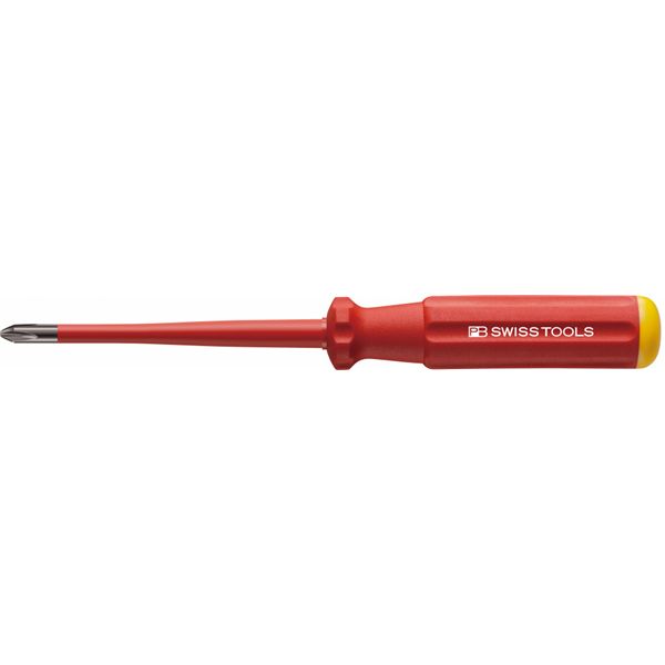 PB SWISS TOOLS ピービースイスツールズ スイスグリップクラシックハンドルタイプ 先端スリム形状 絶縁プラスドライバー #4 全長320mm 5190.SL4-200 工事 DIY 工具 ドライバー ドライバー