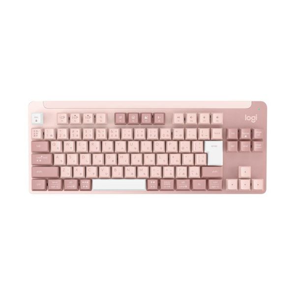 ロジクールSIGNATURE K855ワイヤレス メカニカルキーボード ローズ K855RO 1台パソコン キーボード テンキー