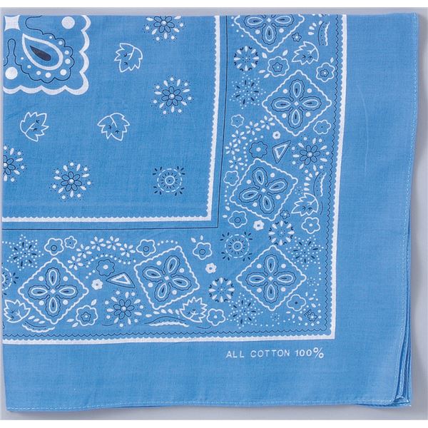 アーテック バンダナ 約550×550mm 綿100% ブルー(青) 【×30セット】 【 セット販売 まとめ買い 割引 】