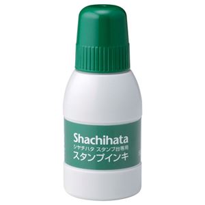 シヤチハタ スタンプ台専用補充インキ 40ml 緑 SGN-40-G 1個 【×10セット】 【 セット販売 まとめ買い 割引 オフィス 文房具 文具 業務用 オフィス用品 】 文具 オフィス用品 印鑑 スタンプ 朱肉