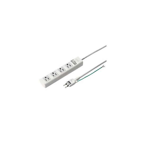 サンワサプライ 電源タップ TAP-N3450SWN【×2セット】 【 セット販売 まとめ買い 割引 】 パソコン 電源タップ タップ