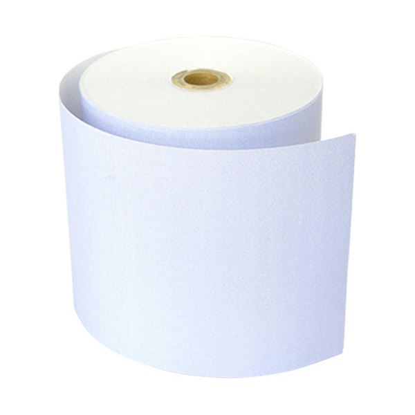 小林 カラーサーマルロール紙 80mm幅×63m巻 紫 23-401800-08 1箱(8巻) 文具 オフィス用品 レジスター