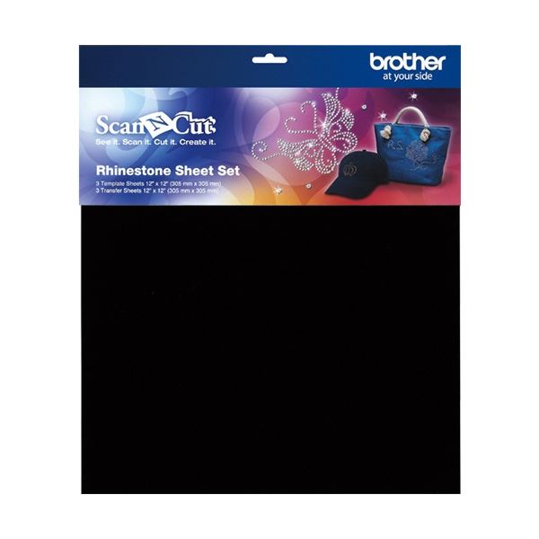 brother ブラザー ScanNCutCanvas専用ラインストーンシートセット CARSSH1 1セット 【×3セット】 【 セット販売 まとめ買い 割引 オフィス 文房具 文具 業務用 オフィス用品 】