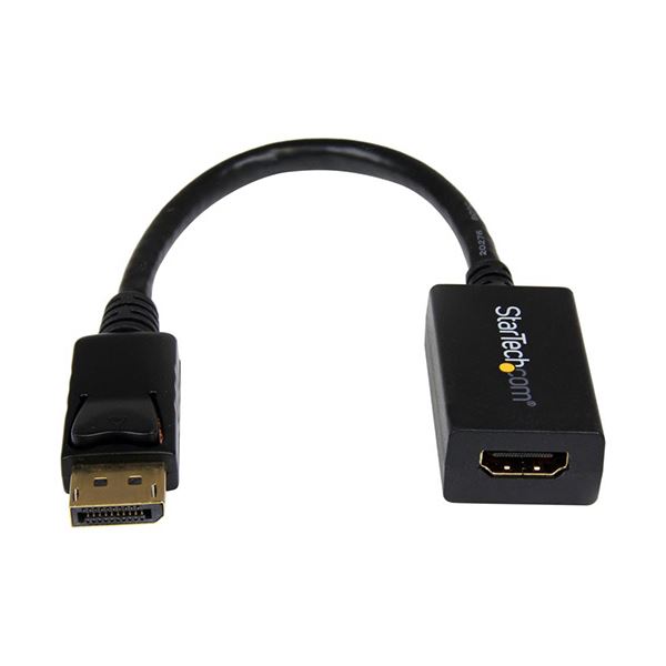 StarTech.com DisplayPort-HDMI変換アダプタ 5.1ch音声出力対応 オス / メス 1920×1200対応 ブラック DP2HDMI2 1個 【×3セット】 【 セット販売 まとめ買い 割引 】
