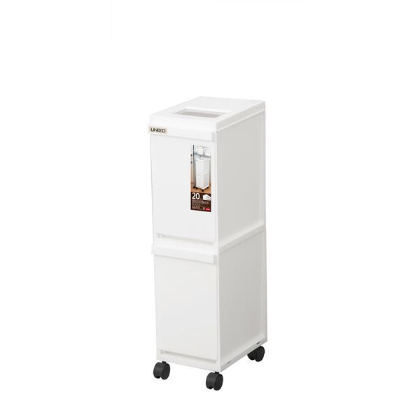 ホットマン セール 楽天市場】ゴミ箱 上段約15L＋上段約 45W 幅40cm ダストボックス その他
