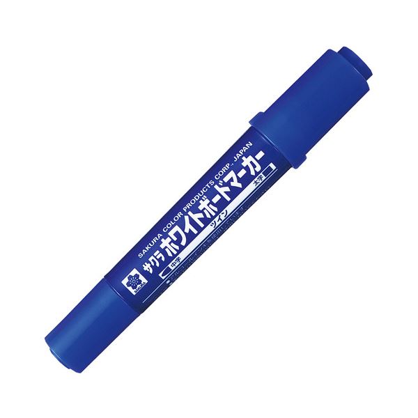 サクラクレパスホワイトボードマーカーツイン あお WBK-T#36 1本 【×50セット】 【 セット販売 まとめ買い 割引 オフィス 文房具 文具 業務用 オフィス用品 】 文具 オフィス用品 ペン ボールペン