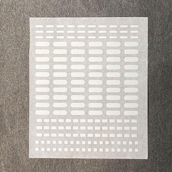 楽天市場】区名札標記インレタ(黒)その1(Nゲージ) : 世田谷車両