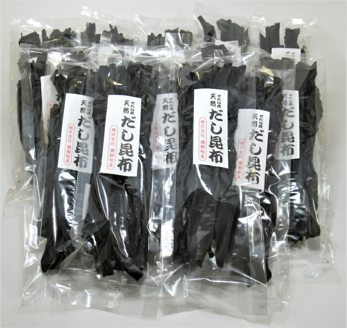 だし昆布（80g入×10袋）【送料無料】 天然　天日干し　こんぶ　北海道　せたな産　出汁　鍋物　海藻　ギフト