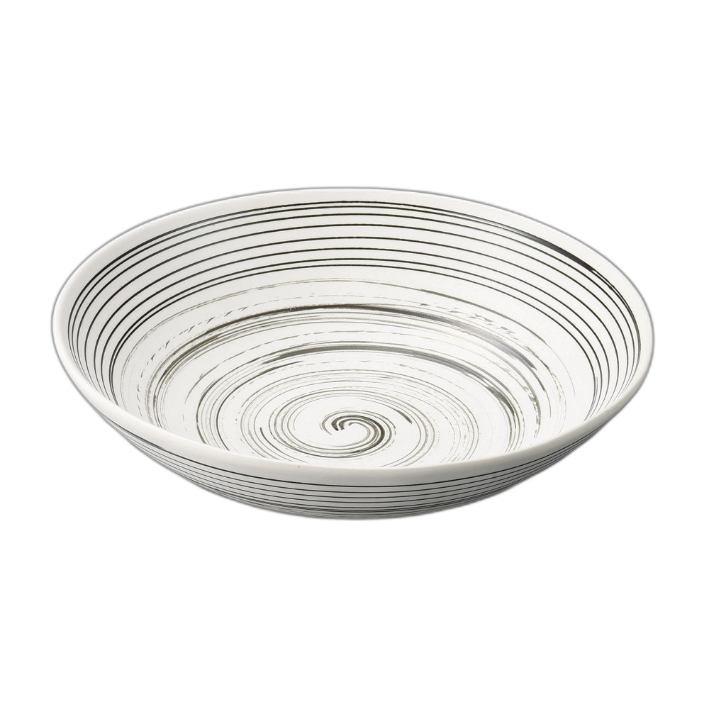 白うず10.0大鉢 [ 29.5×7.8cm ] | 盛鉢 | おすすめ 人気 食器 業務用 飲食店 カフェ うつわ 器 おしゃれ かわいい お洒落 可愛い ギフト プレゼント 引き出物 内祝い 結婚祝い 誕生日 贈り物 自宅 イベント