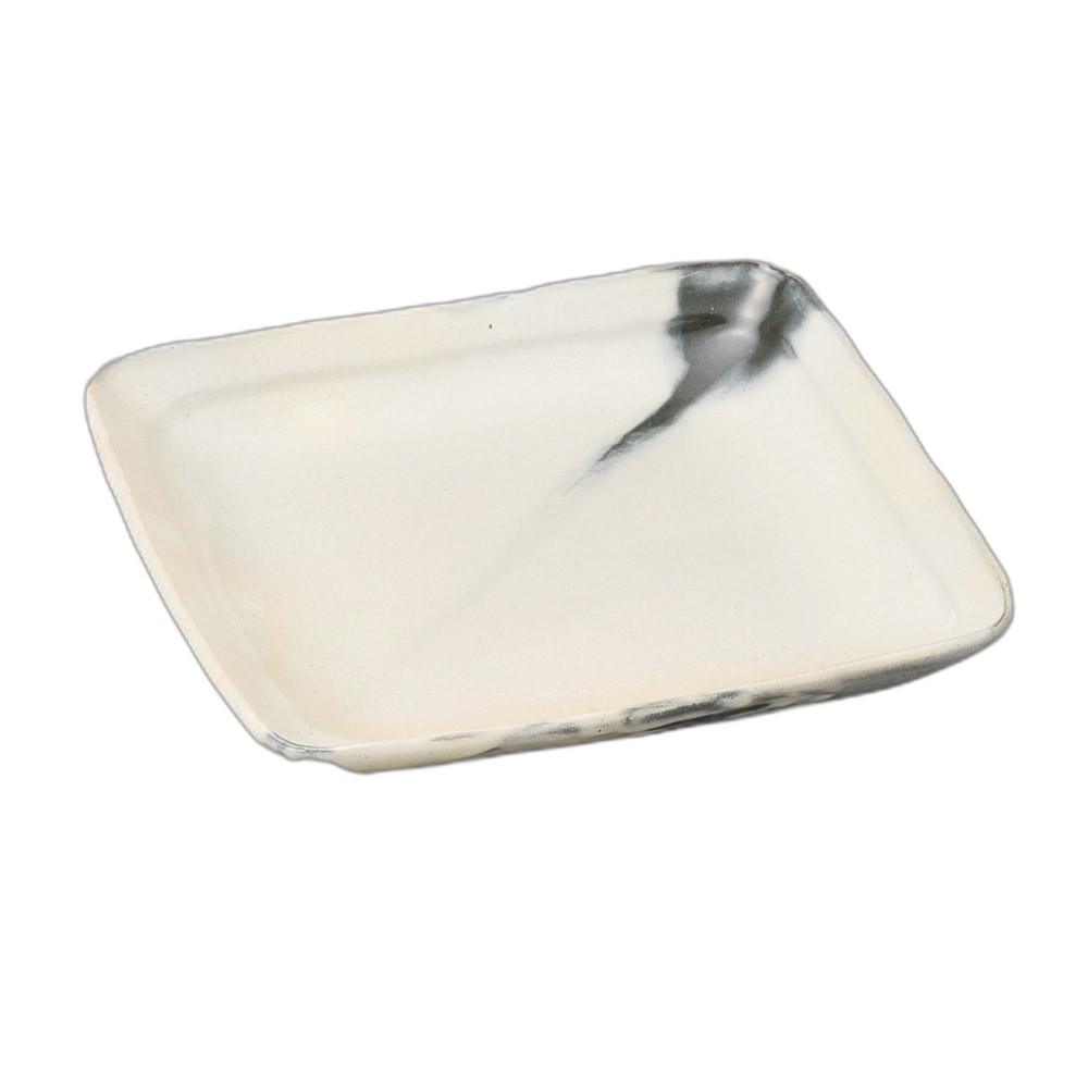 白化粧ぼかし8.0正方皿 [ 24.3×24.3×2.3cm ] | 角皿 | おすすめ 人気 食器 業務用 飲食店 カフェ うつわ 器 おしゃれ かわいい お洒落 可愛い ギフト プレゼント 引き出物 内祝い 結婚祝い 誕生日 贈り物 自宅 イベント