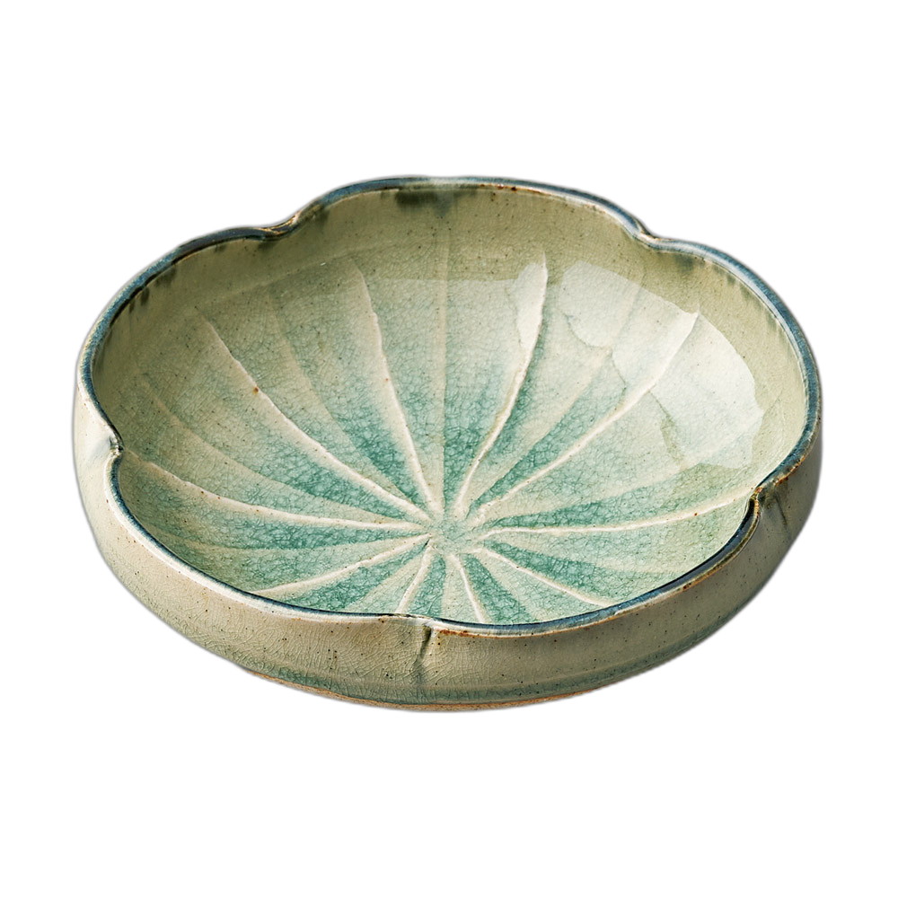 御深井花型大鉢 [ 24.5×7.4cm ] | 盛鉢 | おすすめ 人気 食器 業務用 飲食店 カフェ うつわ 器 おしゃれ かわいい お洒落 可愛い ギフト プレゼント 引き出物 内祝い 結婚祝い 誕生日 贈り物 自宅 イベント