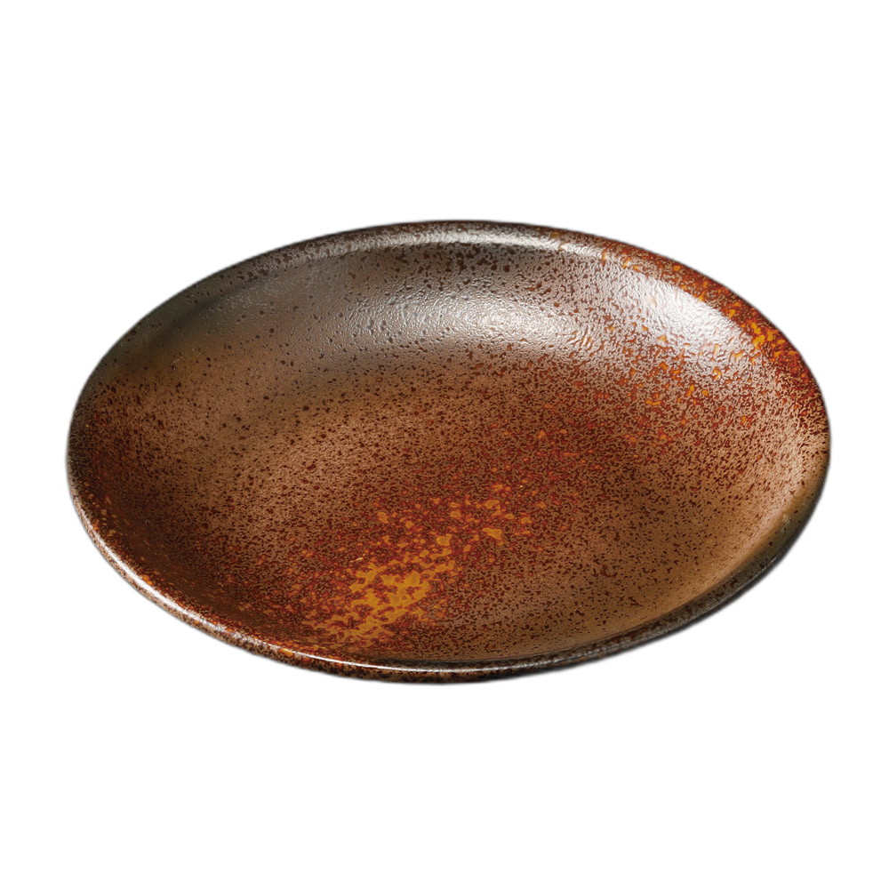 古備前 10.0丸皿 [ 29×4.5cm ] 強化 | 盛皿 | おすすめ 人気 食器 業務用 飲食店 カフェ うつわ 器 おしゃれ かわいい お洒落 可愛い ギフト プレゼント 引き出物 内祝い 結婚祝い 誕生日 贈り物 自宅 イベント