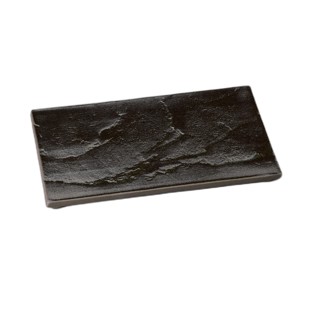 黒雲海四足10.0長角皿 [ 30×18.5×2.5cm ] | 盛皿 | おすすめ 人気 食器 業務用 飲食店 カフェ うつわ 器 おしゃれ かわいい お洒落 可愛い ギフト プレゼント 引き出物 内祝い 結婚祝い 誕生日 贈り物 自宅 イベント