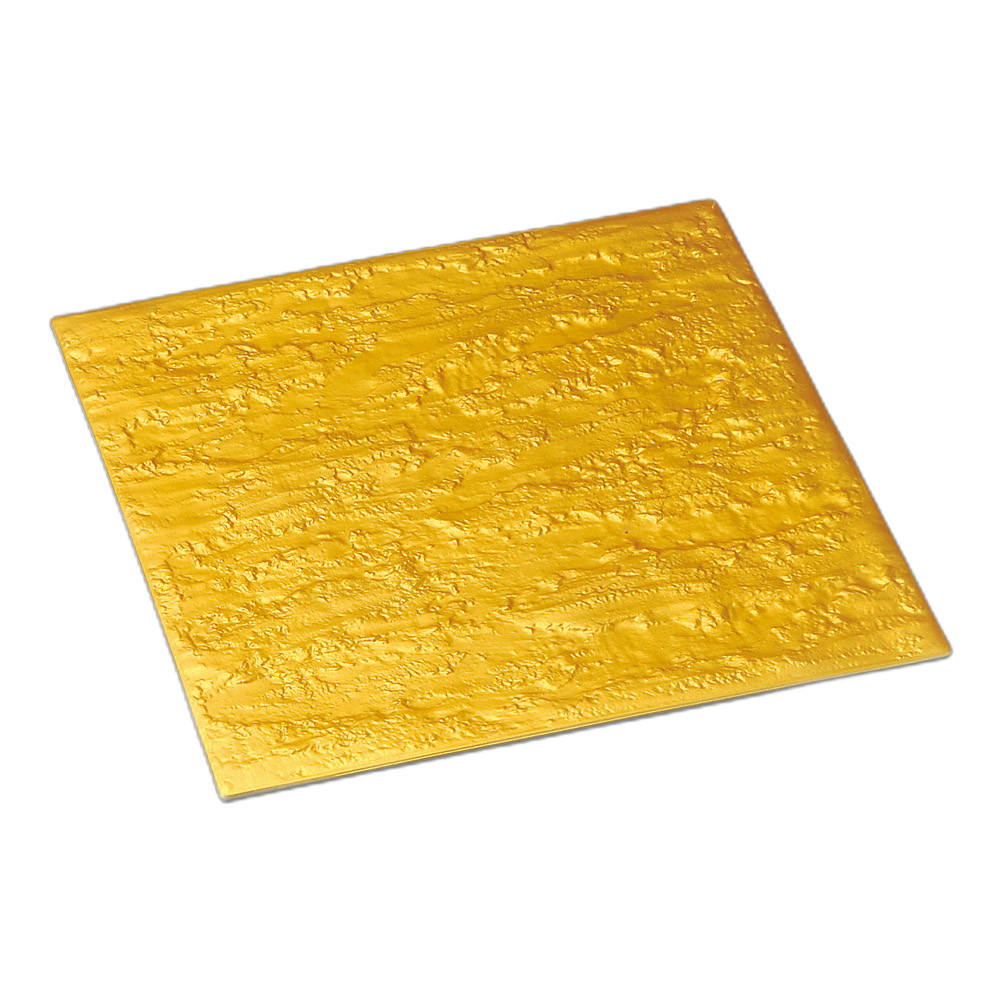 ゴールド石肌27cm正角皿 [ 27×27×1.2cm ] | 角皿 | おすすめ 人気 食器 業務用 飲食店 カフェ うつわ 器 おしゃれ かわいい お洒落 可愛い ギフト プレゼント 引き出物 内祝い 結婚祝い 誕生日 贈り物 自宅 イベント