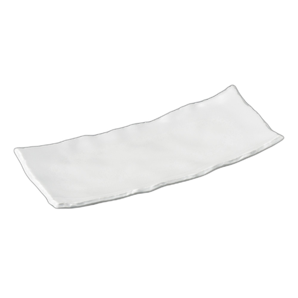 青白磁ちぎり36cm四足長角皿 [ 36×15×4.5cm ] | 長皿 | おすすめ 人気 食器 業務用 飲食店 カフェ うつわ 器 おしゃれ かわいい お洒落 可愛い ギフト プレゼント 引き出物 内祝い 結婚祝い 誕生日 贈り物 自宅 イベント