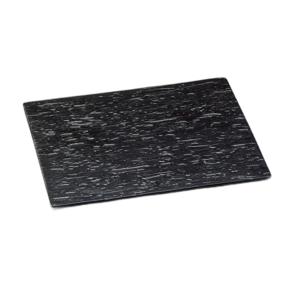漆黒28cmプレート [ 28.8×20.6×1cm ] | 盛皿 | おすすめ 人気 食器 業務用 飲食店 カフェ うつわ 器 おしゃれ かわいい お洒落 可愛い ギフト プレゼント 引き出物 内祝い 結婚祝い 誕生日 贈り物 自宅 イベント