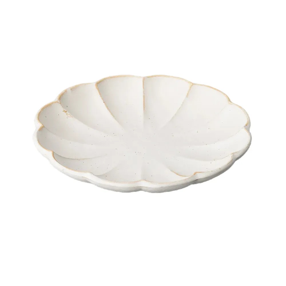 小皿　白 楽天市場】菊花白小皿 [ 9.7×1.8cm 82g ] | 小皿 | おすすめ 人気 食器