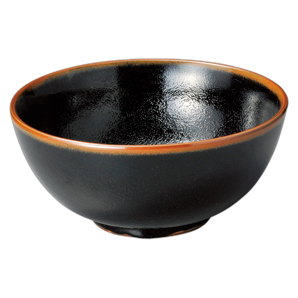 ゆず天目 7.0大鉢 [23.5×9.6cm] | 食器 和食器 和皿 カフェ 料亭 業務用 贈答 プレゼント ギフト おしゃれ かわいい お祝い 開店 定食 セット