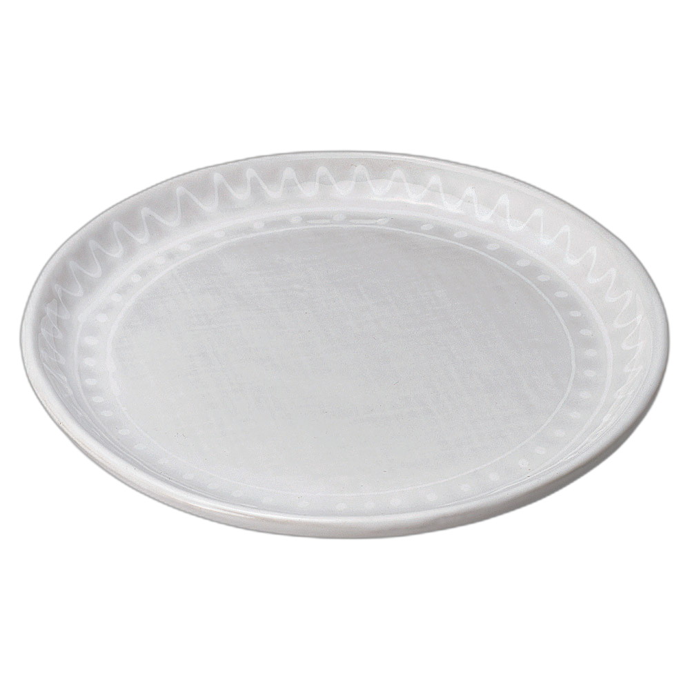 ﾏｼﾞｮﾘｶ 丸8.0皿 [23.5×2cm] | 食器 和食器 和皿 カフェ 料亭 業務用 贈答 プレゼント ギフト おしゃれ かわいい お祝い 開店 定食 セット