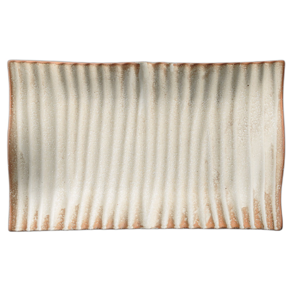 折衷 芳萩40cm長盛皿 [41×25.3×5.8cm] | 器 食器 和食器 洋食器 飲食店 カフェ 和カフェ おうちカフェ 業務用 贈答 プレゼント ギフト おしゃれ かわいい かっこいい モダン お祝い セット