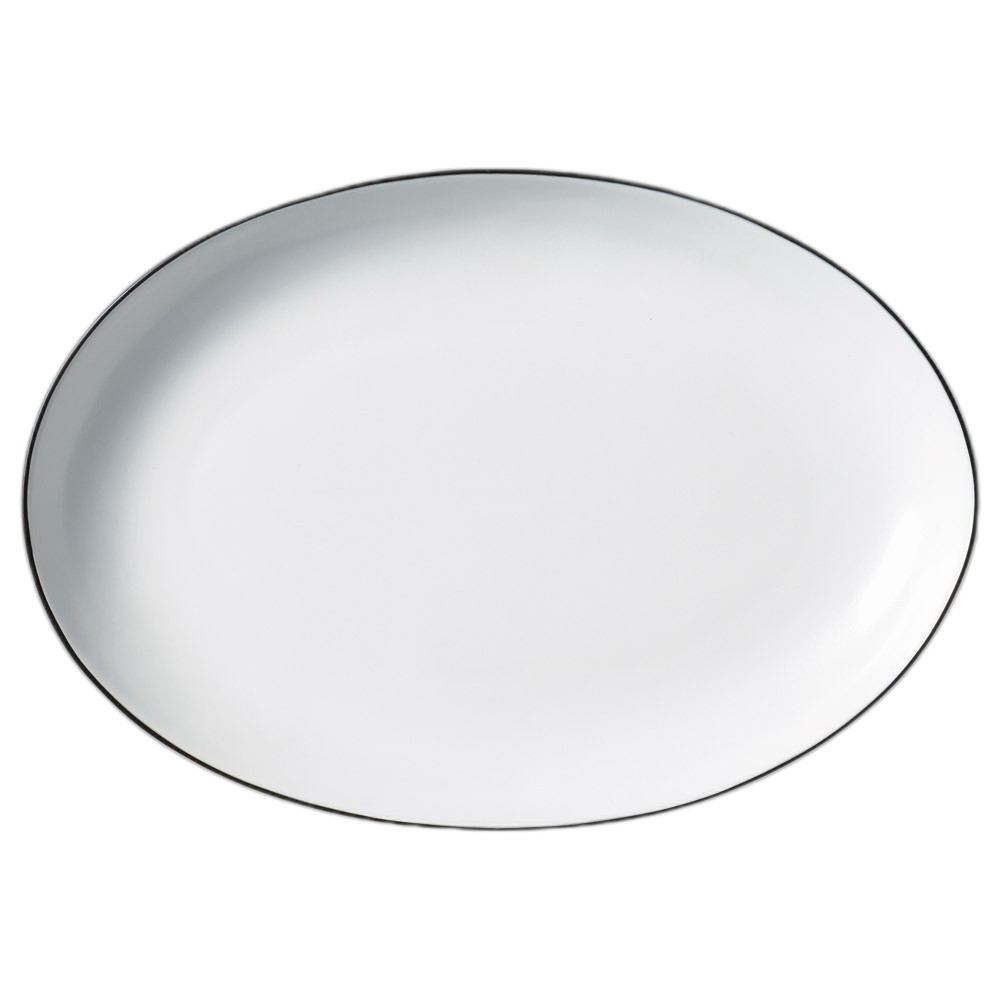 ｺﾛｰﾚ ﾎﾜｲﾄ41cmｵｰﾊﾞﾙﾌﾟﾗﾀｰ [41.2×29×5.1cm] | 器 食器 和食器 洋食器 飲食店 カフェ 和カフェ おうちカフェ 業務用 贈答 プレゼント ギフト おしゃれ かわいい かっこいい モダン お祝い セット