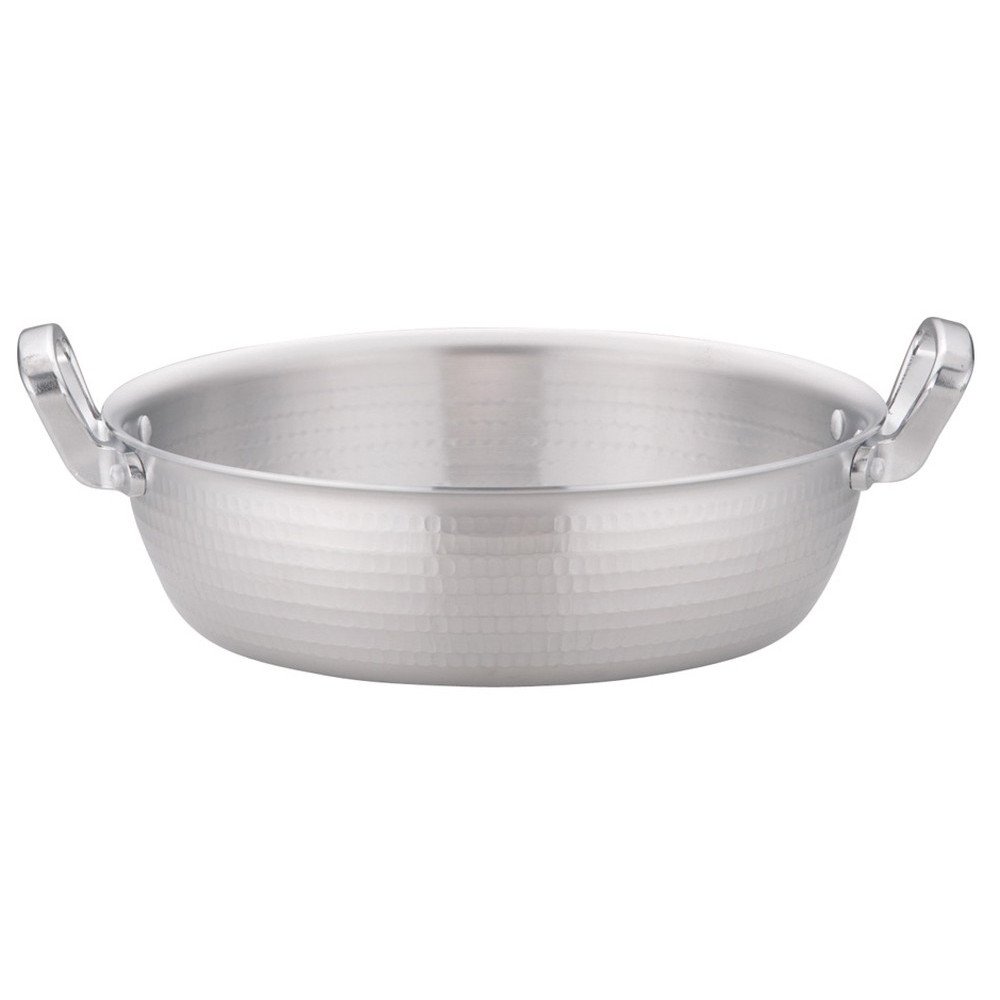 アルミDON 打出揚鍋 33cm [ 深さ:100mm 7.5L ] [ 料理道具 ] | 厨房 キッチン 和食 料亭 てんぷら屋 業務用