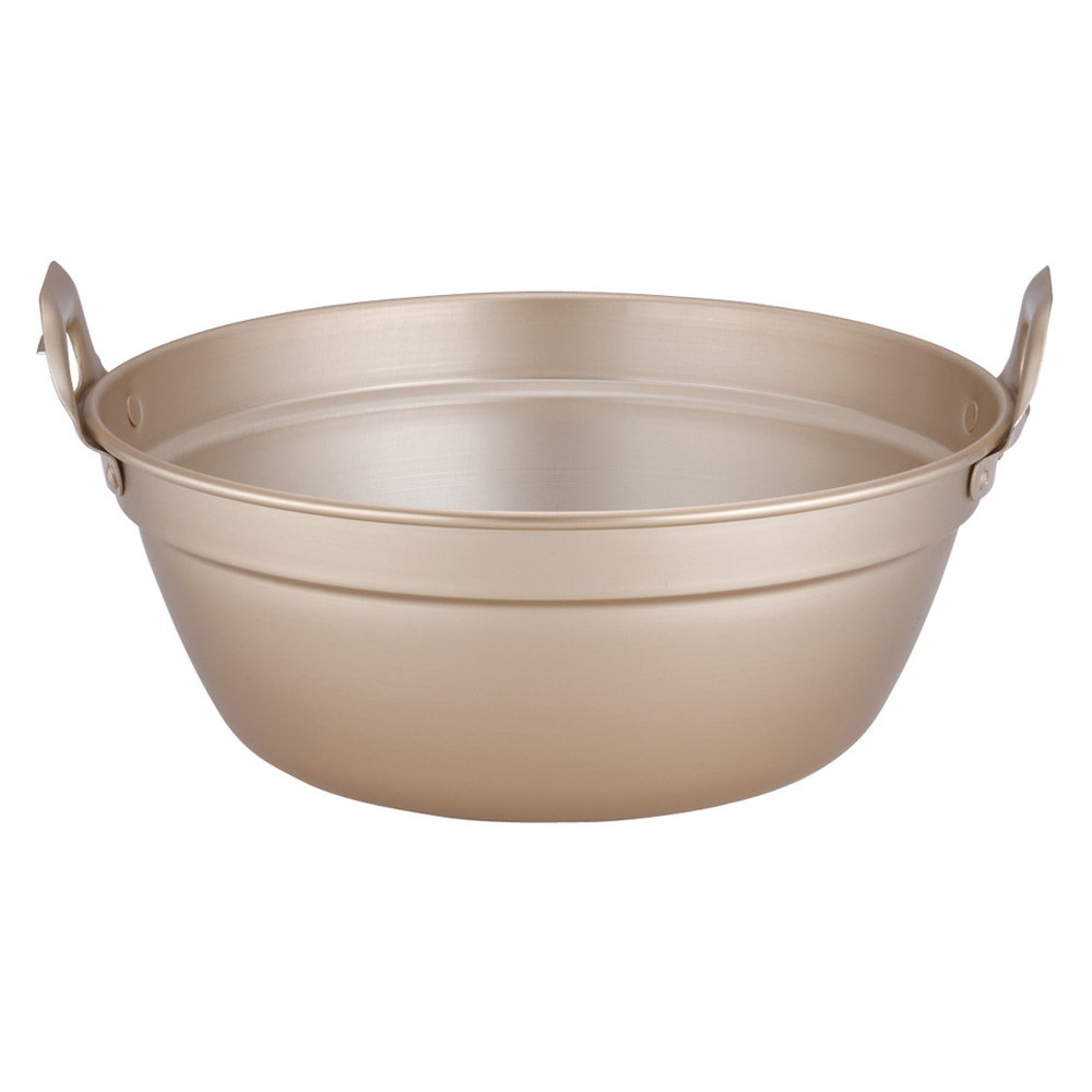 アカオ しゅう酸アルマイト 段付鍋 42cm [ 外径:438mm 深さ:175mm 18.3L ] [ 料理道具 ] | 厨房 食堂 和食 ホテル 飲食店 業務用 24,342円