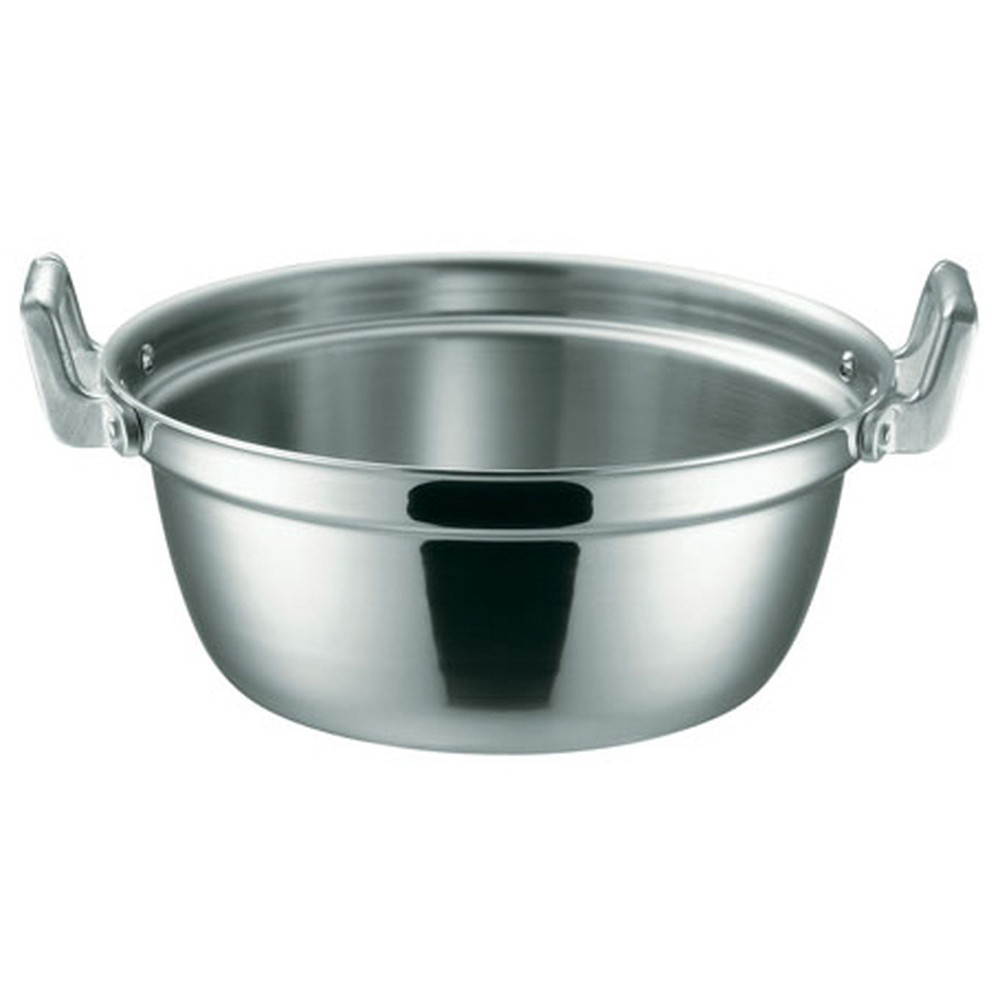 KO 19-0電磁対応 段付鍋 27cm [ 外径:285 x H125mm 底径:205mm 5.8L ] [ 料理道具 ] | 厨房 キッチン 飲食店 ホテル レストラン 業務用｜せともの本舗