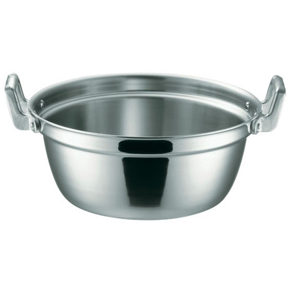 KO 19-0電磁対応 段付鍋 30cm [ 外径:313 x H135mm 底径:210mm 7.6L ] [ 料理道具 ] | 厨房 キッチン 飲食店 ホテル レストラン 業務用