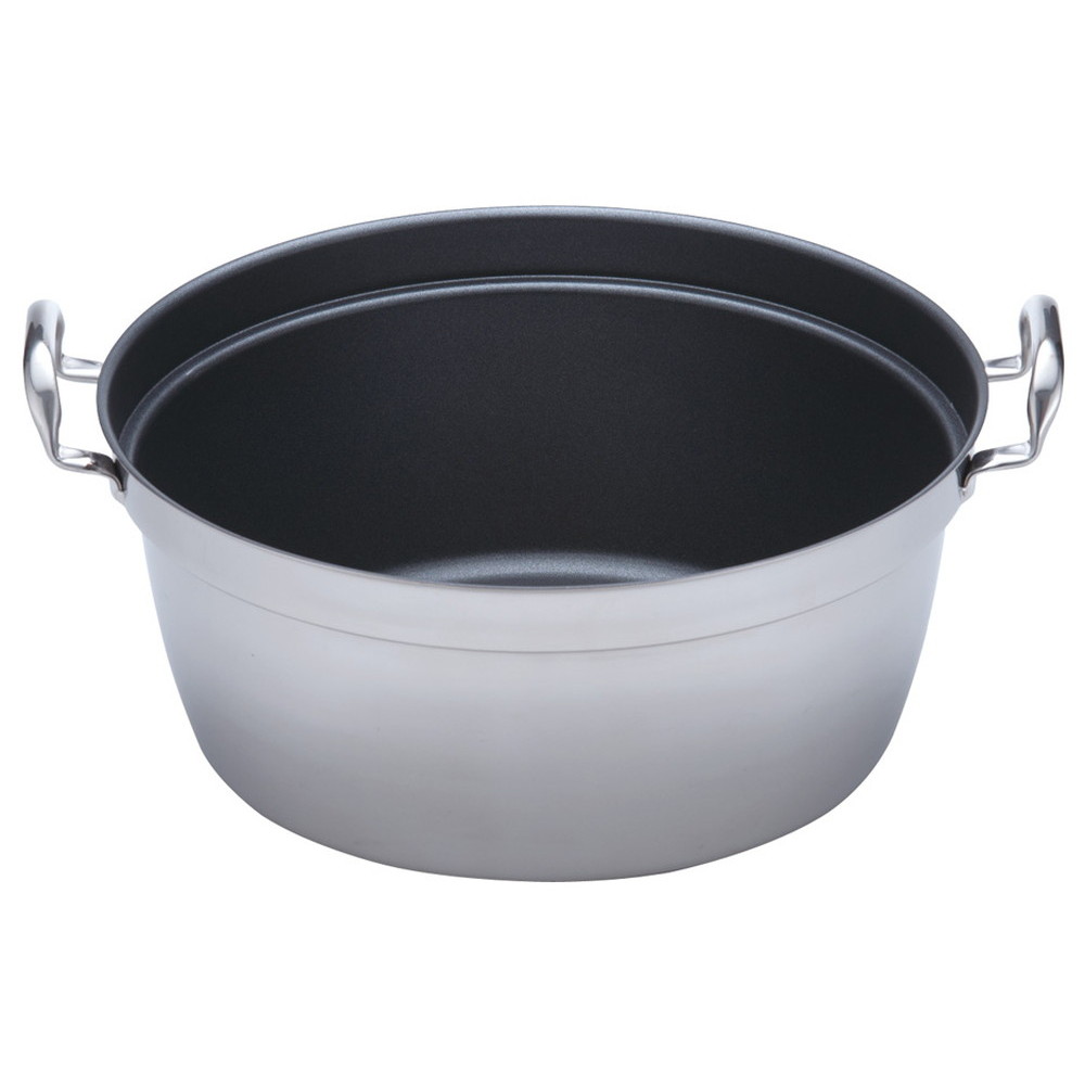 パワー･デンジ アルファ 円付鍋 45cm [ 外径:465mm 深さ:200mm 底径:350mm 26L ] [ 料理道具 ] | 厨房 キッチン 飲食店 ホテル レストラン 業務用